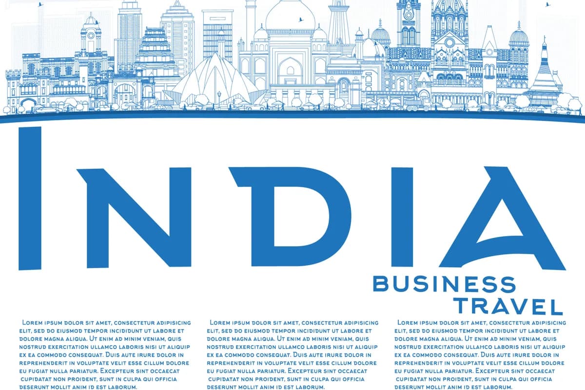 India urban skyline — 1-year Indian tourist e-Visa preparation from the UK