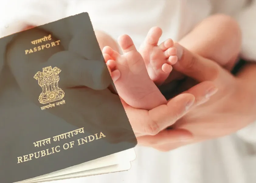 Indian passport with family — consular birth registration and first Indian passport for minors